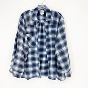 BDG Urban Outfitters Button Up Plaid Shirt Size Medium